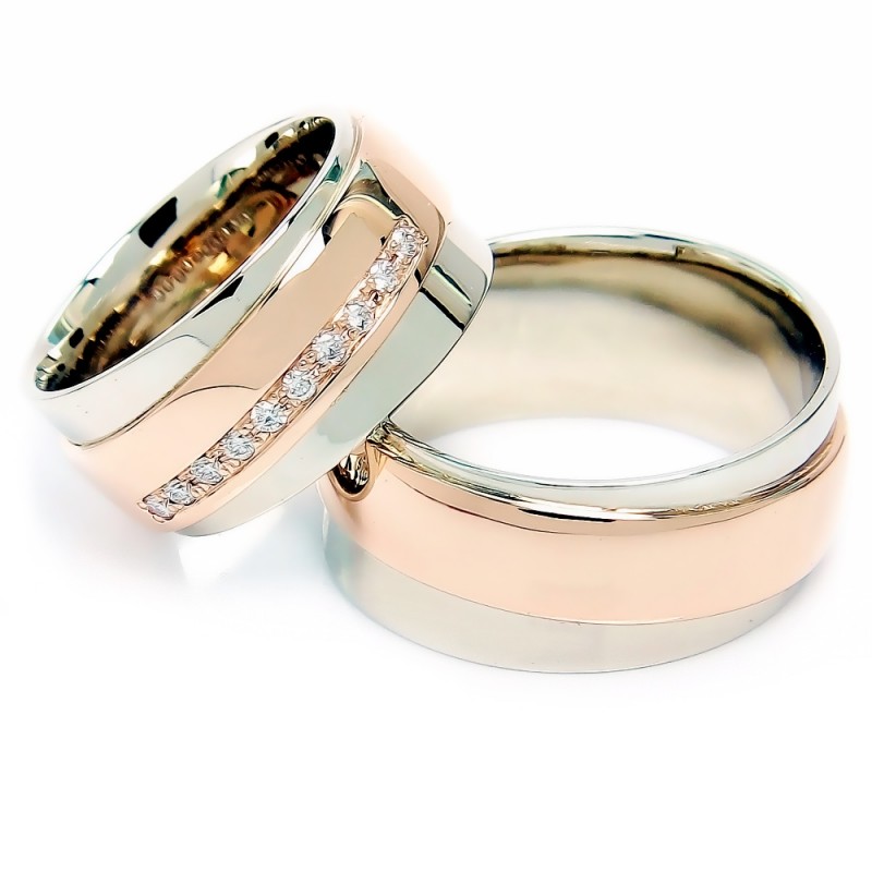 Vestuviniai žiedai „Mes“, jam ir jai