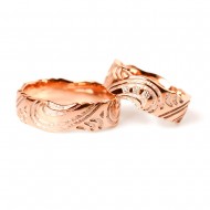 Vestuviniai žiedai „Ženklai 2“