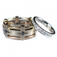 Vestuviniai žiedai „Kitaip“