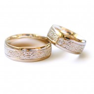 Vestuviniai žiedai "Žibėjimas"