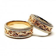 Vestuviniai žiedai „Ornamentas“